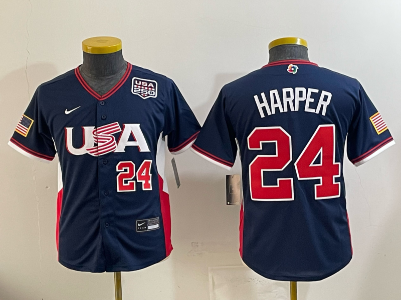 Youth 2026 MLB World Cup Nike Jersey0312048
